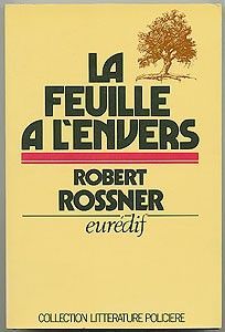 La feuille à l'envers.