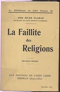 La faillite des religions