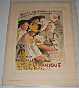 Exposition Nationale de la Céramique et de tous les Arts du Feu - Les Maîtres de l'affiche (planche 162)