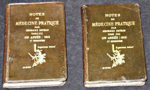 Notes de médecine pratique tome XXI et XXII, 11° année : 1913, premier et deuxième semestre