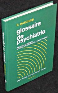 Glossaire de psychiatrie.