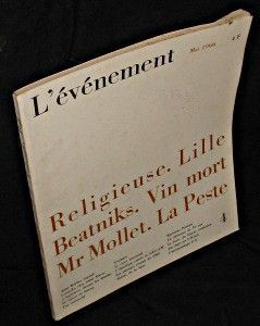 L'évènement. Mai 1966. N°4