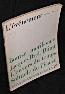 L'évènement. Novembre 1966. N°10