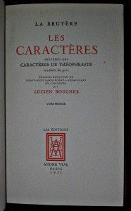 Les Caractères