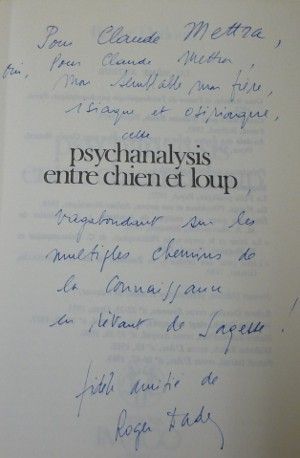 Psychanalysis entre chien et loup