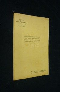 Résultats d'apycolyse avec plombage, avec quelques remarques au sujet de l'élimination tardive de la paraffine