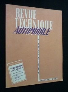 Revue technique automobile, n° 176, décembre 1960