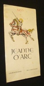 Jeanne d'Arc. Calendriers de l'histoire. Année 1965