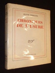 Chroniques de l'usure