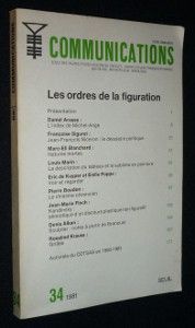 Communications n°34. Les ordres de la figuration