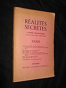 Réalités secrètes, XXXIX