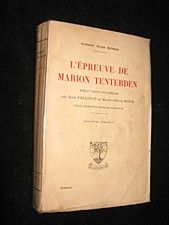 L'Epreuve de Marion Tenterden