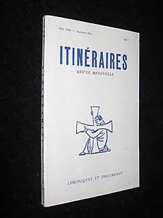 Itinéraires, n° 263, mai 1982