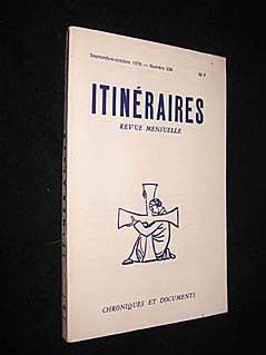 Itinéraires, n° 236, septembre-octobre 1979