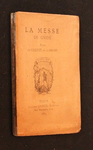 La messe de Gnide, poème de Griffet de la Baume