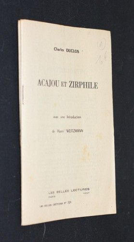 Acajou et Zirphile