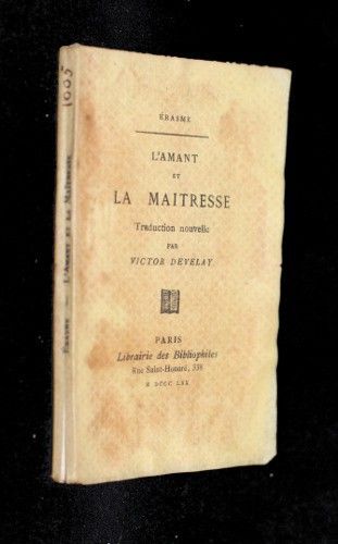 L'amant et la maîtresse