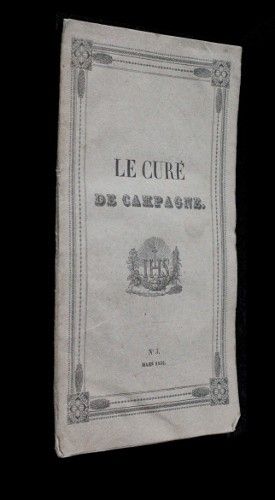 Le curé de campagne n°3 (mars 1834)