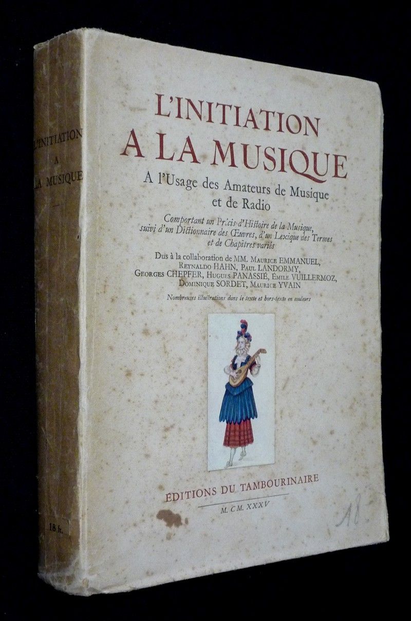 L'Initiation à la musique à l'usage des amateurs de musique et de radio