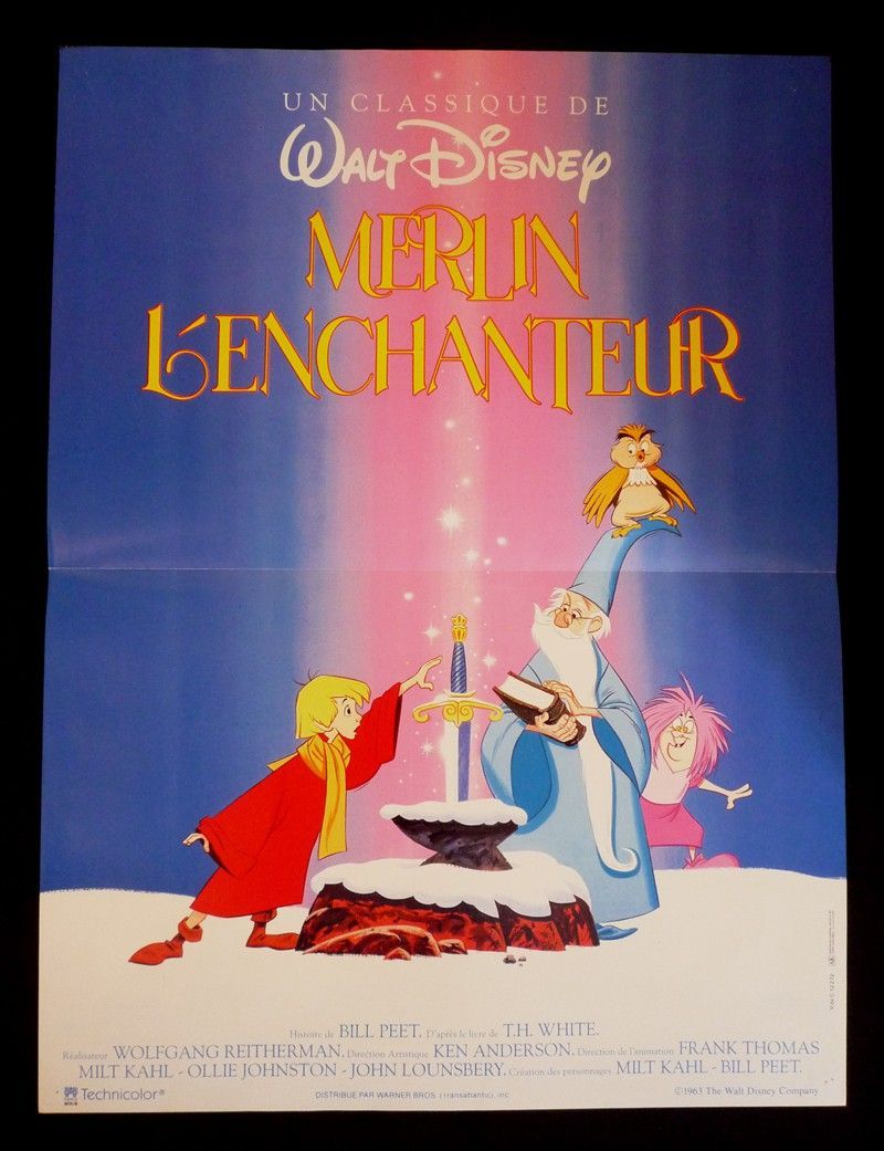 Merlin l'Enchanteur (affichette 40 x 53,7 cm)