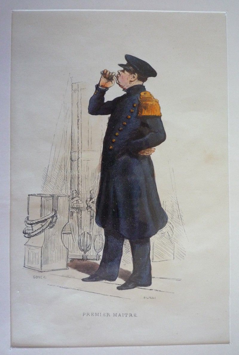 Gravure de Pauquet : Premier maître