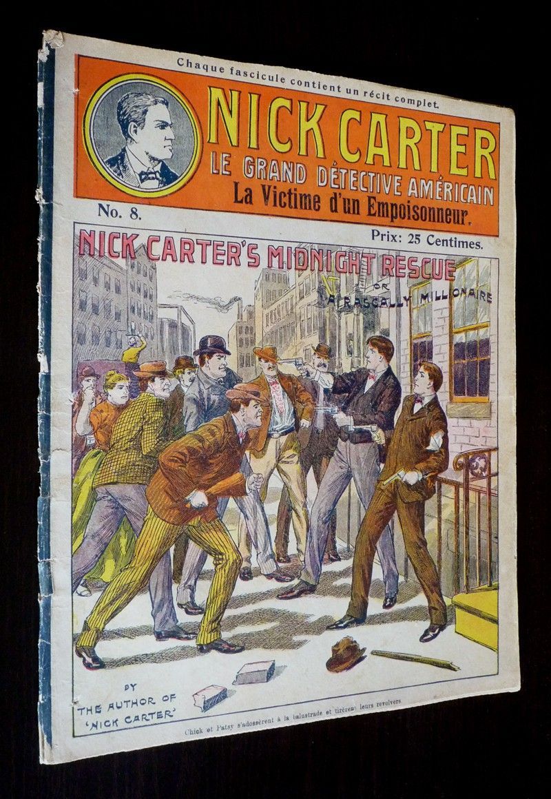 Nick Carter (n°8) : La Victime d'un empoisonneur ou Les Crimes d'un millionnaire