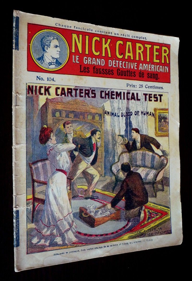 Nick Carter (n°104) : Les Fausses Gouttes de sang