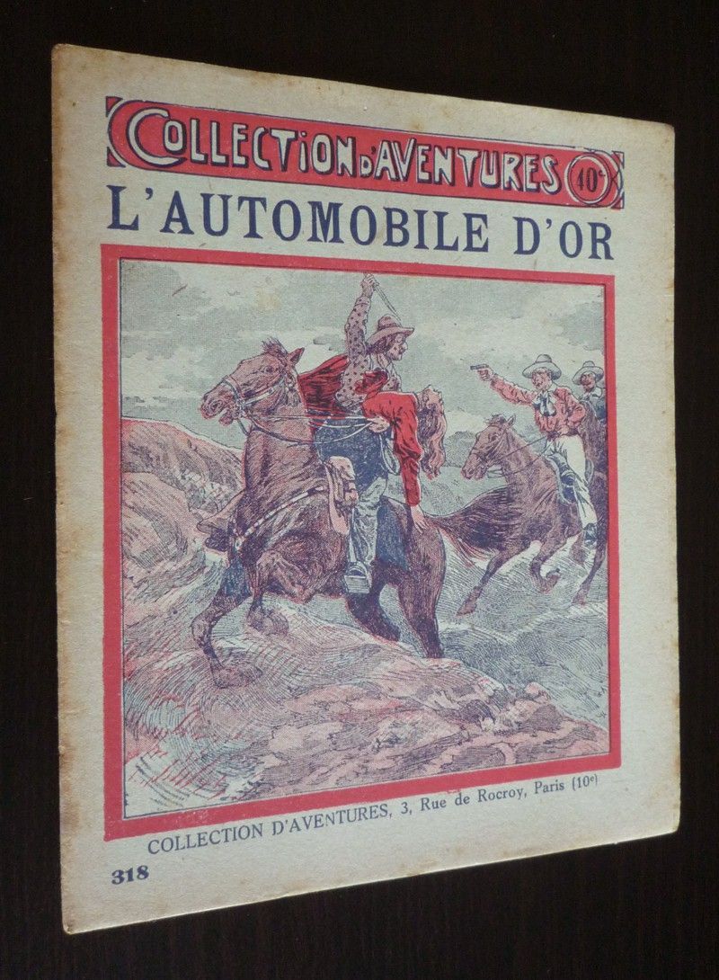 L'Automobile d'or (Collection d'Aventures, n°318)