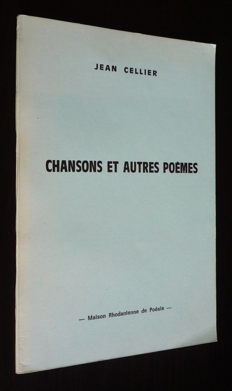 Chansons et autres poèmes