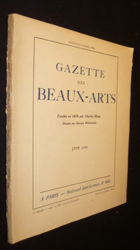 Gazette des beaux-arts