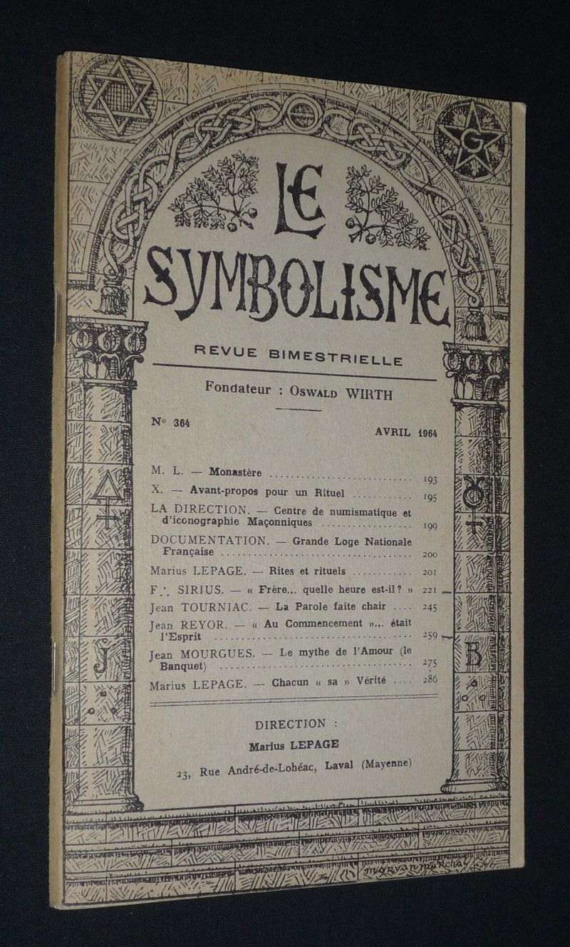 Le Symbolisme (n°364, avril 1964)