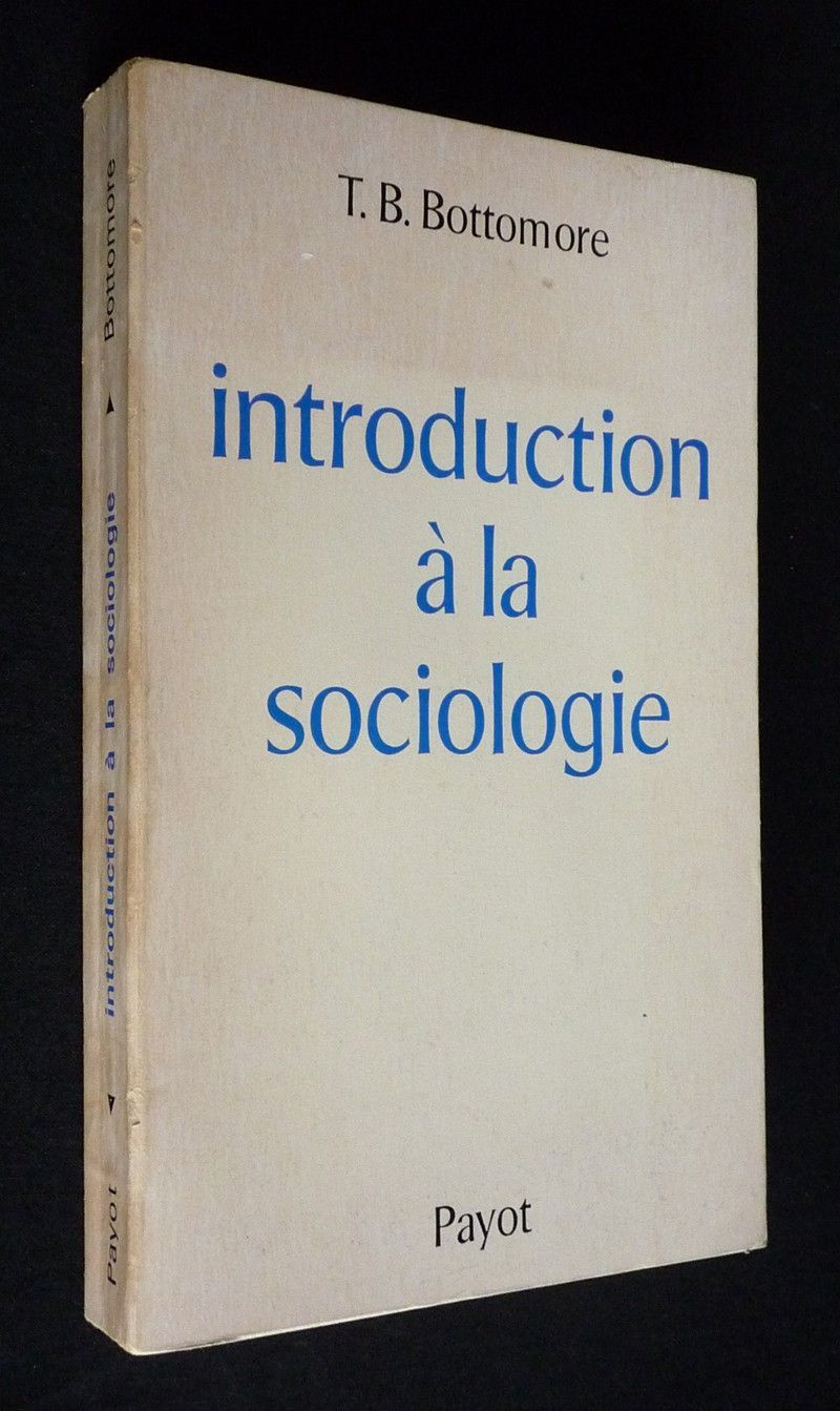 Introduction à la sociologie