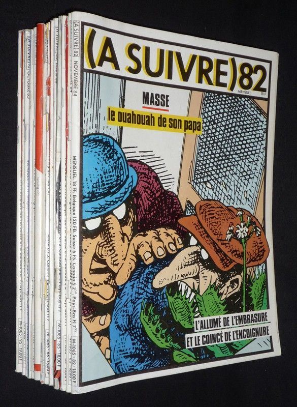 (A Suivre), n°82 à 95 (novembre 1984 - décembre 1985, 14 numéros)