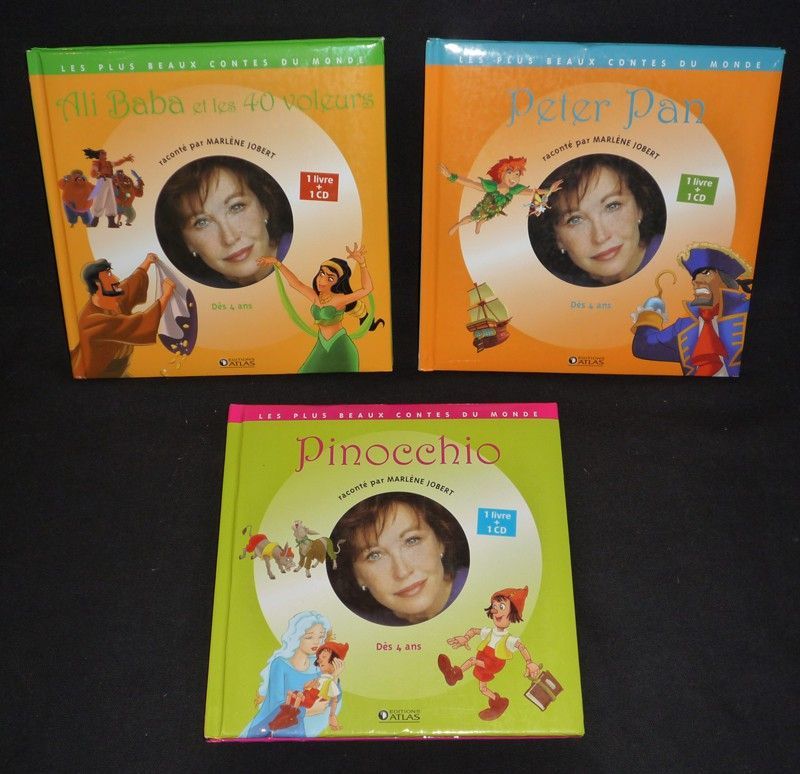 Ali Baba et les 40 voleurs - Peter Pan - Pinocchio (3 volumes)