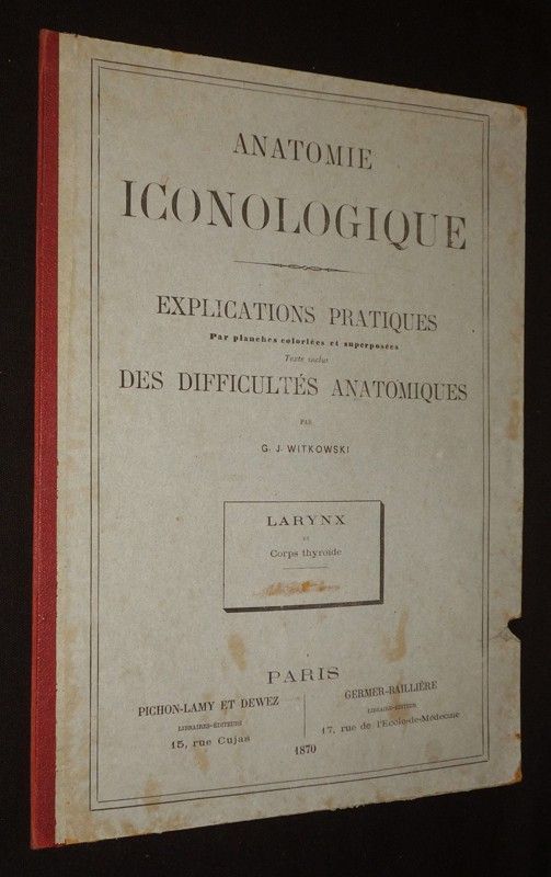 Anatomie iconologique : Larynx et corps thyroïde