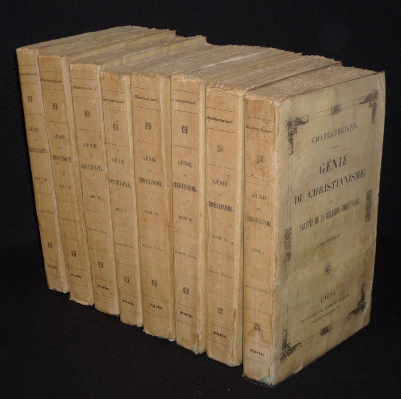 Génie du christianisme, ou beautés de la religion chrétienne (8 volumes)