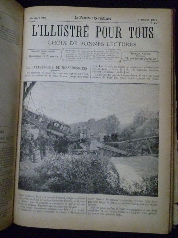 L'illustré pour tous, choix de bonnes lectures (14e année - 1891)