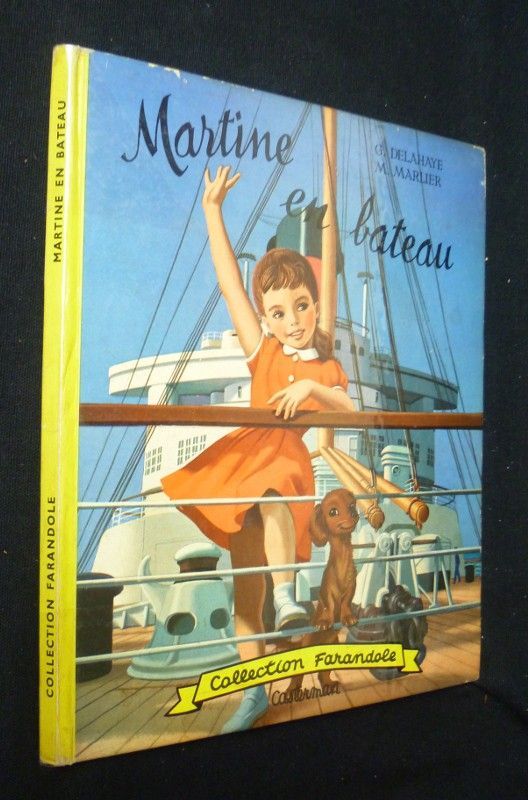 Martine en bateau