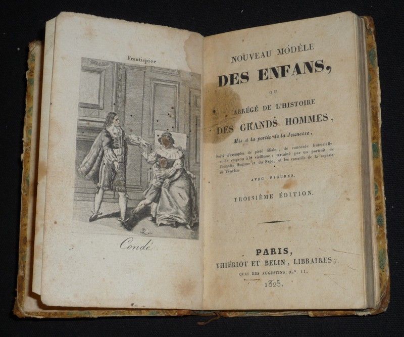 Nouveau modèle des enfans, ou abrégé de l'histoire des grands hommes 