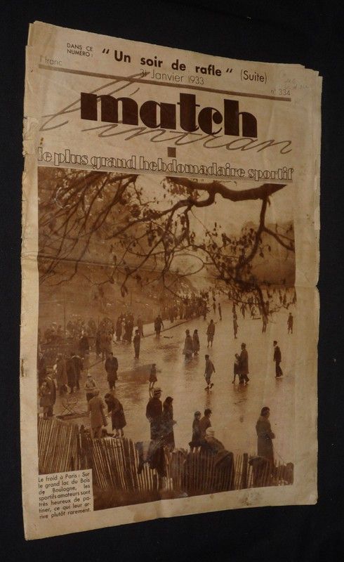 Match l'intran (n°334, 31 janvier 1933)