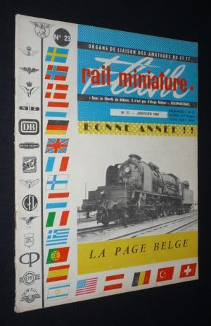 Rail Miniature Flash (n°23, janvier 1964) : La page belge