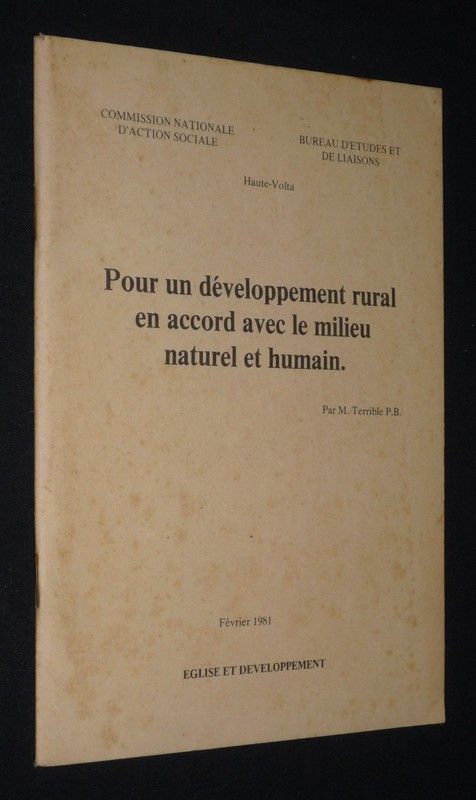 Pour un développement rural en accord avec le milieu naturel et humain