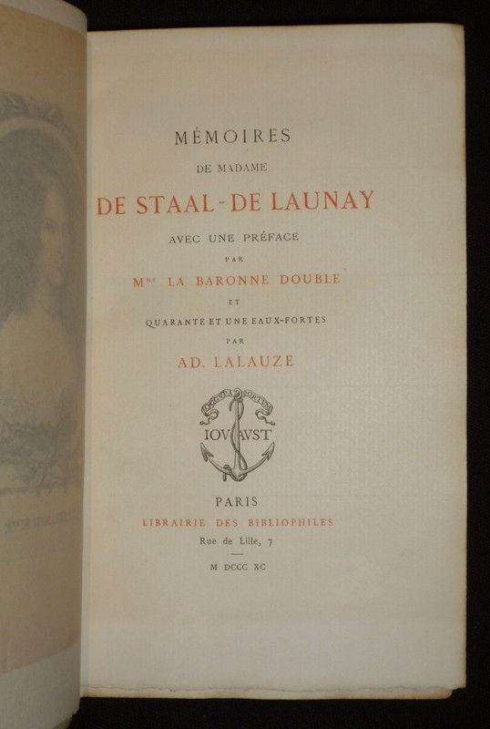 Mémoires de Madame Staal de Launay (2 volumes)