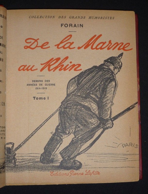 De la Marne au Rhin. Dessins des années de guerre (2 volumes)