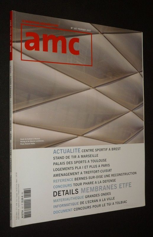 AMC (n°167, février 2007) : Centre sportif à Brest - Stand de tir à Marseille - Palais des sports à Toulouse, etc.