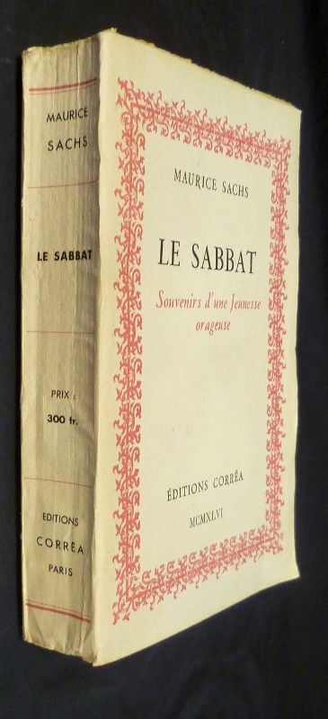 Le sabbat, souvenirs d'une jeunesse orageuse