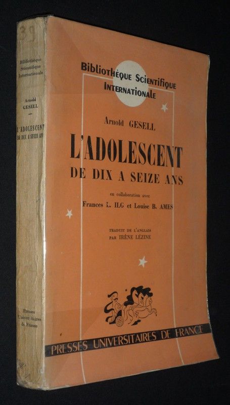 L'Adolescent de dix à seize ans