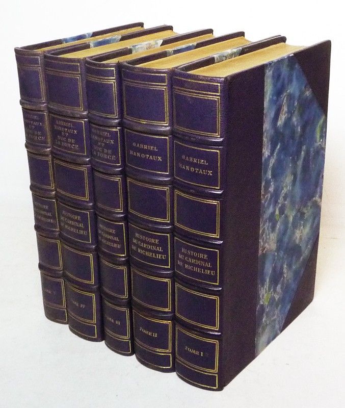 Histoire du Cardinal de Richelieu (5 volumes)