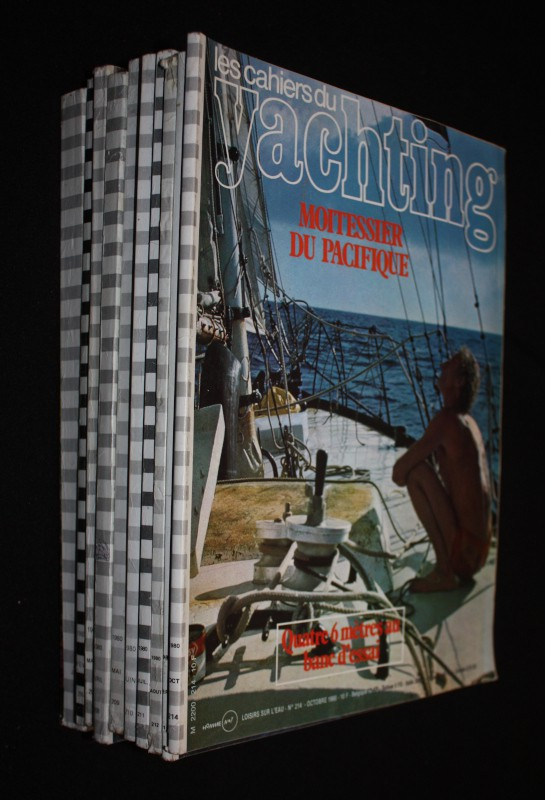 Les Cahiers du yachting (10 numéros, année 1980)