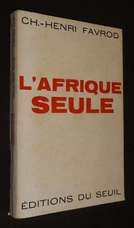 L'Afrique seule